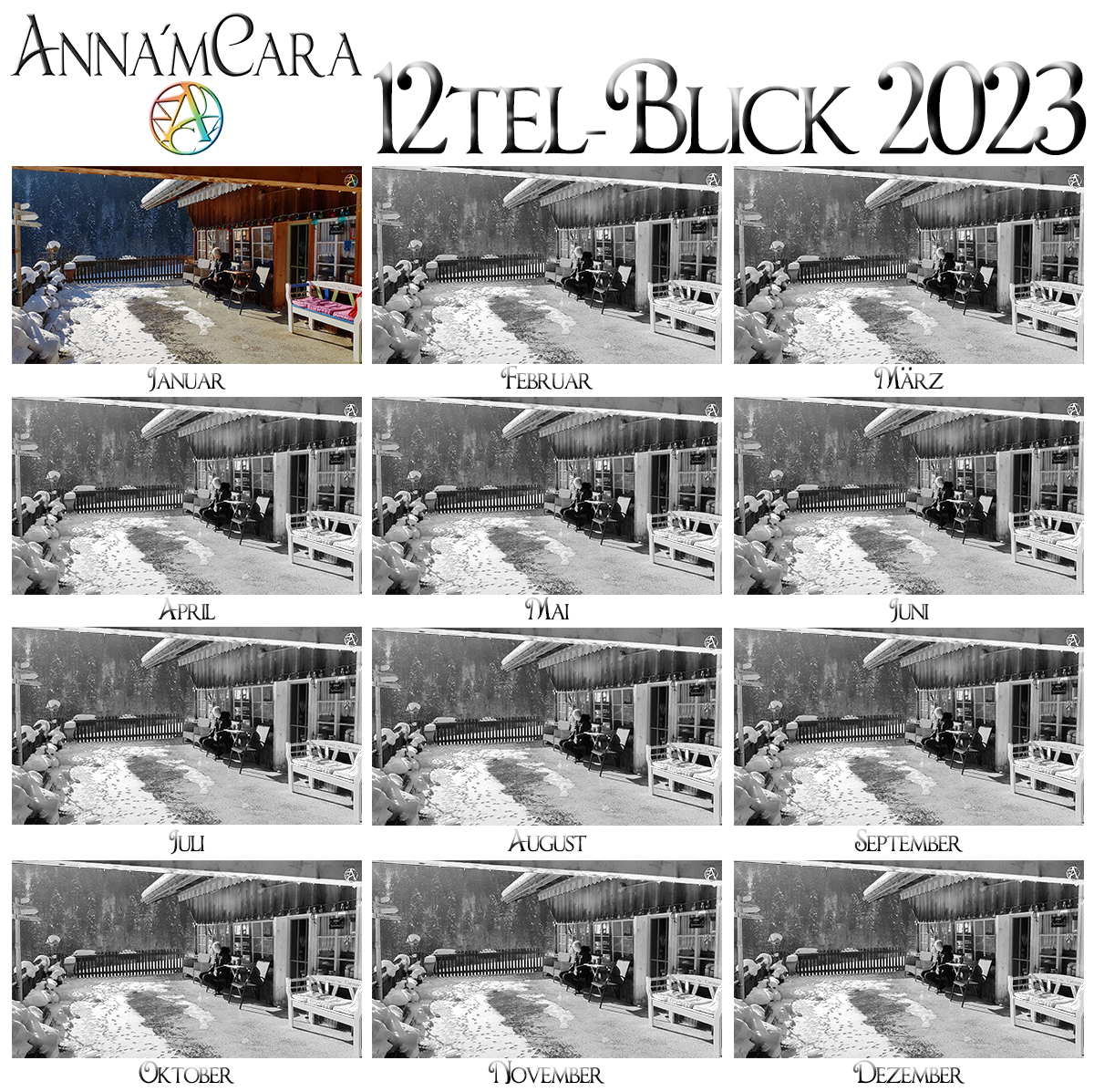 Anna'mCara-Blog - 12tel-Blick - Jahresblick - Paradies - Januar