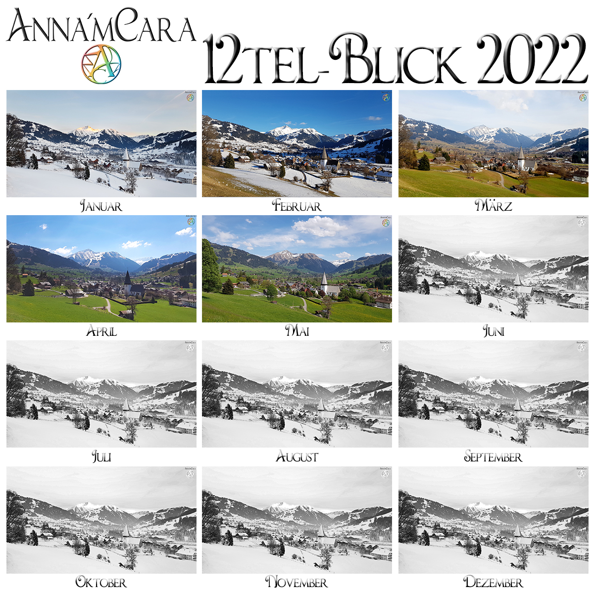 Anna'mCara-Blog - 12tel-Blick - Jahresblick - Gstaad - Mai